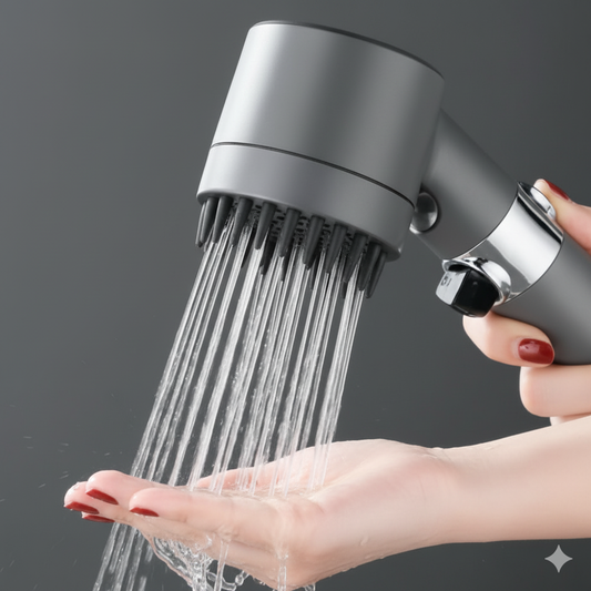 Cabeza de ducha de 3 tipos con filtro purificador